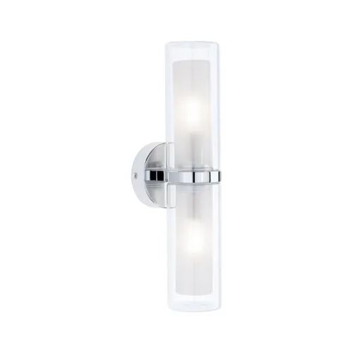 Paulmann, Paulmann Luena LED-Feuchtraumleuchte LED E14 Chrom, Glas