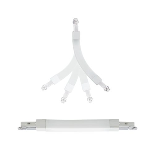 Paulmann, Paulmann 95326 Hochvolt-Schienensystem-Komponente Flexverbinder Weiß