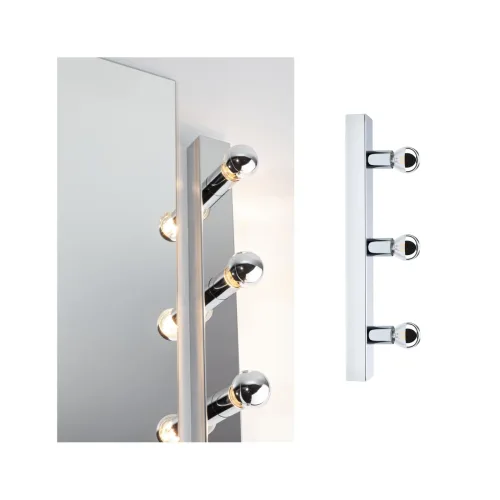 Paulmann, Paulmann Regula II 80096 LED-Spiegelleuchte Chrom