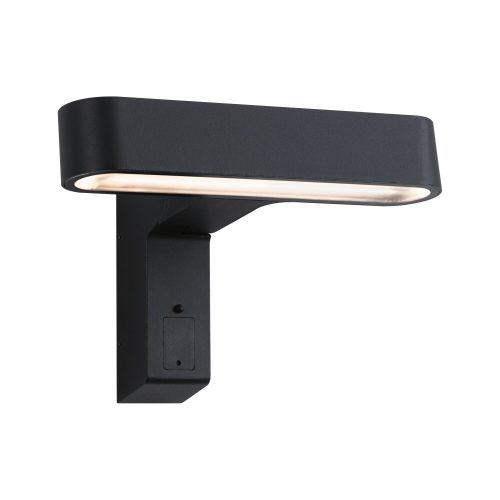 Paulmann, Paulmann House ITO horizontal 94548 Beleuchtungssystem GEV - Licht im Garten LED-Wandleuchte LED 6 W Warmweiß Anthrazit