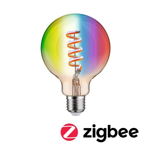Paulmann, 29160 Paulmann Home LED-Leuchtmittel E27 EEK: G (A - G) 6.3 W RGBW Gold