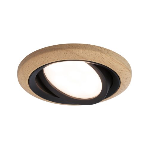 Paulmann, Paulmann 92238 Lanati LED-Einbauleuchte LED 6 W Schwarz (matt)