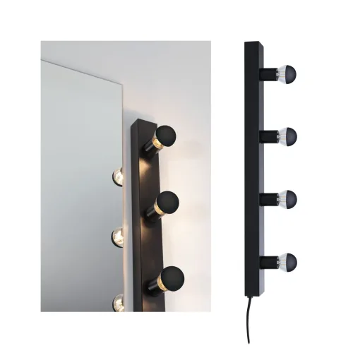 Paulmann, Paulmann Regula II 80101 LED-Spiegelleuchte Schwarz