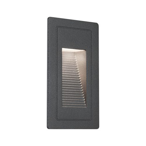 Paulmann, Paulmann 94382 Wandeinbauleuchte LED fest eingebaut LED Schwarz
