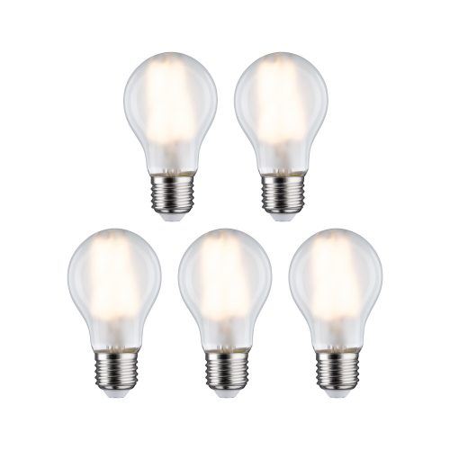Paulmann, Paulmann 29090 LED EEK E (A - G) E27 Glühlampenform 7 W Warmweiß (Ø x H) 60 mm x 106 mm Filament 5 St.