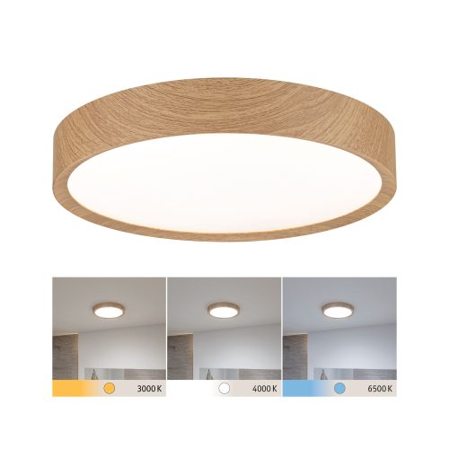 Paulmann, Paulmann 71085 Tega LED-Deckenleuchte LED LED fest eingebaut 22.5 W Holz