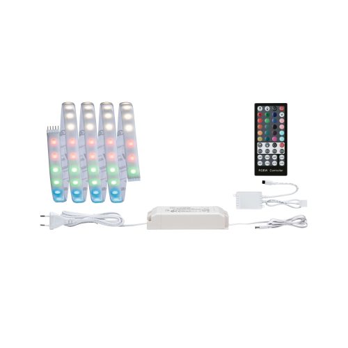 Paulmann, Paulmann 70528 LED-Streifen-Basisset 230 V 1.5 m Warmweiß, RGBW 1 Set