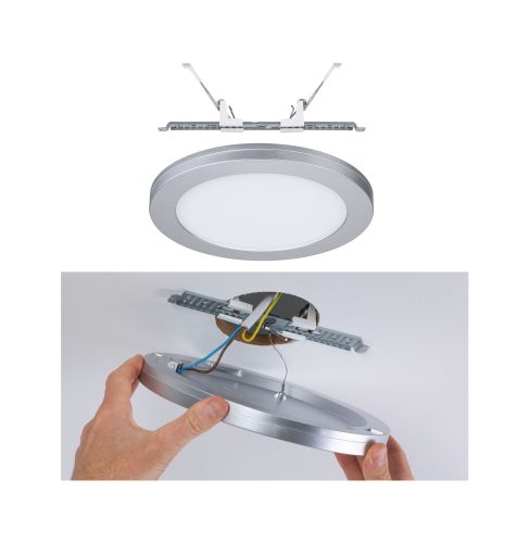 Paulmann, Paulmann 93098 2in1 Cover-it LED-Einbauleuchte Chrom (matt)