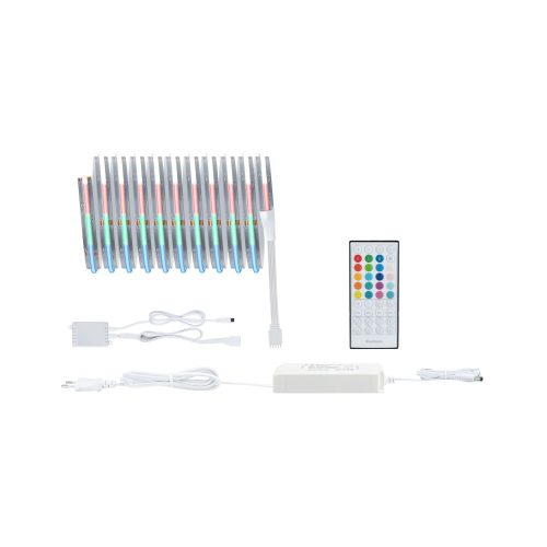 Paulmann, 71201 MaxLED Paulmann Home LED-Stripe (Starter-Kit) 27 W RGBW Weiß, Klar