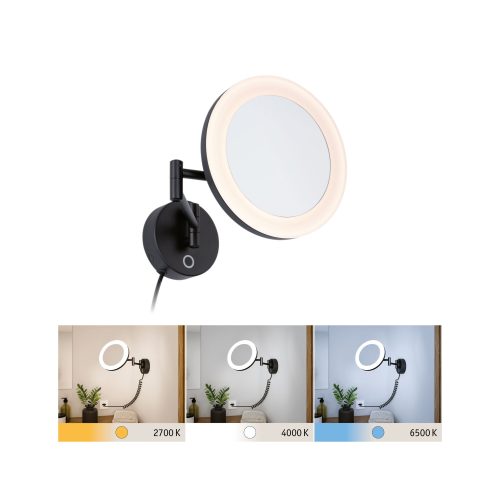 Paulmann, Paulmann Masua 71149 LED-Spiegelleuchte 4 W Warmweiß Schwarz (matt)