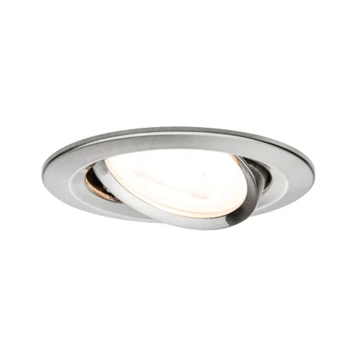 Paulmann, Paulmann 93464 Nova Einbauleuchte LED GU10 6.5 W Eisen (gebürstet)