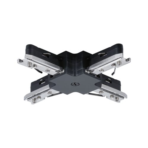 Paulmann, Paulmann 96908 Hochvolt-Schienensystem-Komponente X-Verbinder Schwarz (matt)
