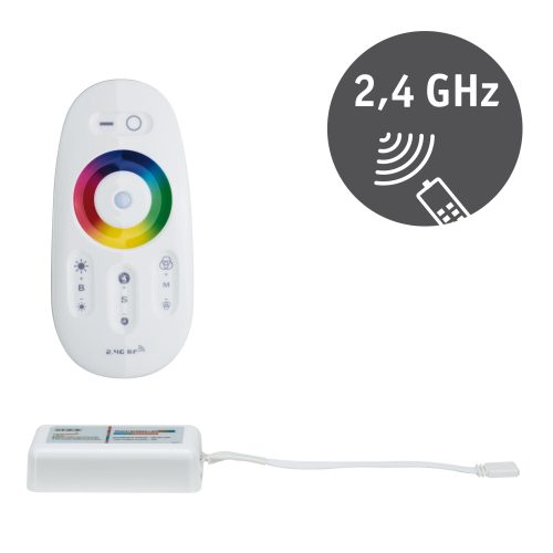Paulmann, Paulmann 79797 YourLED RGBW-Controller 144 W (max) 24 V (max.) 24 V Kunststoff (L x B x H) 110 x 110 x 20 mm Piece 1