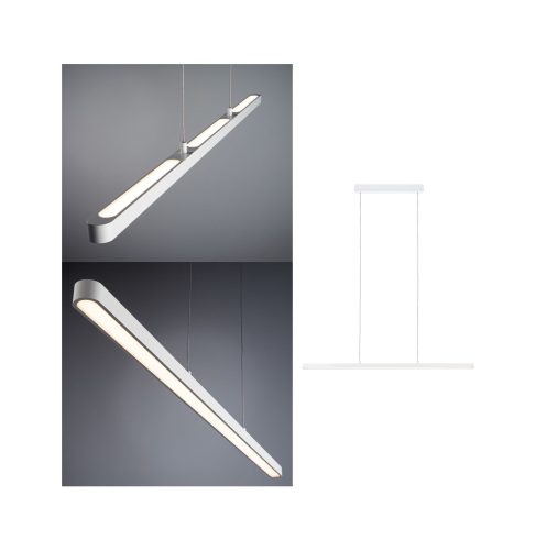 Paulmann, Paulmann Lento Pendell 79901 Pendelleuchte LED LED Weiß