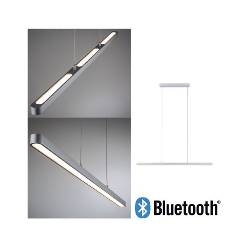 Paulmann, Paulmann Lento BLE Pendell 79902 Pendelleuchte LED LED 10.75 W Chrom (matt)