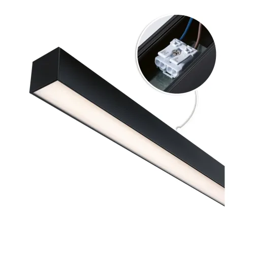 Paulmann, Paulmann Linion 98204 Einspeisung Schwarz