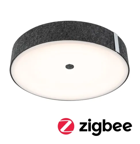 Paulmann, Paulmann 79994 Malika LED-Deckenleuchte LED LED fest eingebaut 26 W Anthrazit