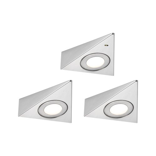 Paulmann, Paulmann Trias LED-Aufbauleuchte 2.7 W Warmweiß Eisen (gebürstet)