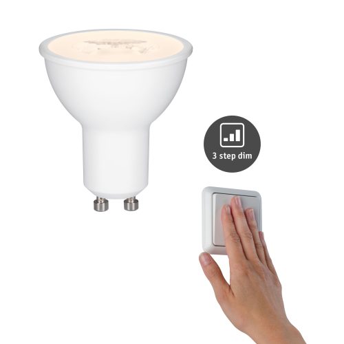 Paulmann, Paulmann 28577 LED EEK G (A - G) GU10 6.5 W Warmweiß (Ø x H) 51 mm x 56 mm dimmbar 1 St.