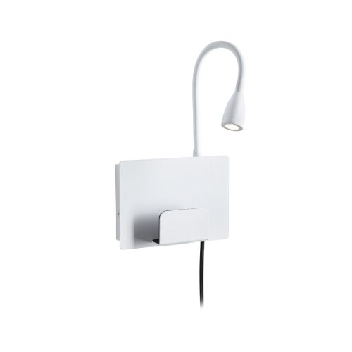 Paulmann, Paulmann Halina 71100 LED-Wandleuchte 2.4 W LED Weiß (matt)