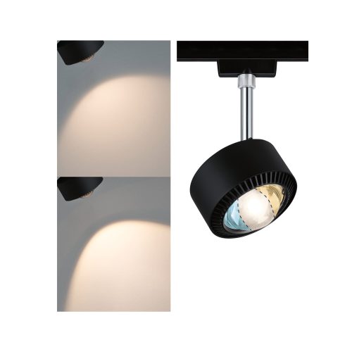 Paulmann, Paulmann Aldan LED-Schienenstrahler URail 8 W LED Schwarz (matt)