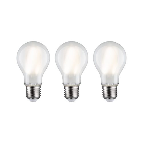 Paulmann, Paulmann 29093 LED EEK E (A - G) E27 Glühlampenform 9 W Neutralweiß (Ø x H) 60 mm x 106 mm 3 St.