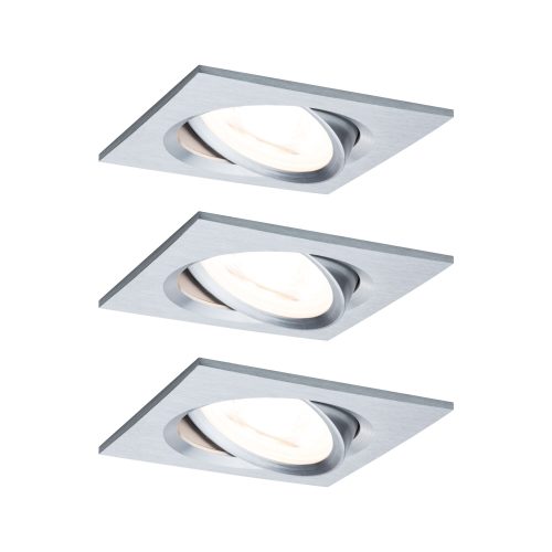 Paulmann, Paulmann 93474 Einbauleuchte LED GU10 19.5 W Aluminium (gedreht)