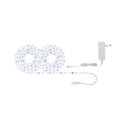 Paulmann, Paulmann SimpLED 78977 LED-Streifen-Komplettset mit Stecker 12 V 10 m Tageslichtweiß 1 St.