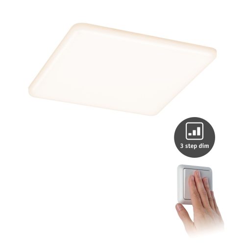 Paulmann, Paulmann 93061 EB Panel Veluna VariFit LED-Einbauleuchte 17 W Satin