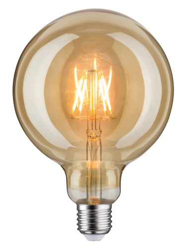 Paulmann, Paulmann 28403 LED E27 Globeform 6.5 W = 37 W Gold (Ø x H) 125 mm x 175 mm 1 St.
