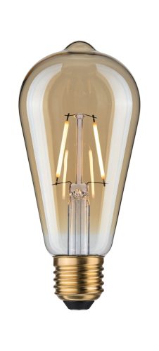 Paulmann, Paulmann 28406 LED E27 Kolbenform 2.7 W Gold (Ø x H) 64 mm x 145 mm 1 St.