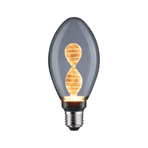 Paulmann, Paulmann 28883 LED E27 Kerzenform 3.5 W = 10 W Gold (Ø x H) 75 mm x 164 mm 1 St.