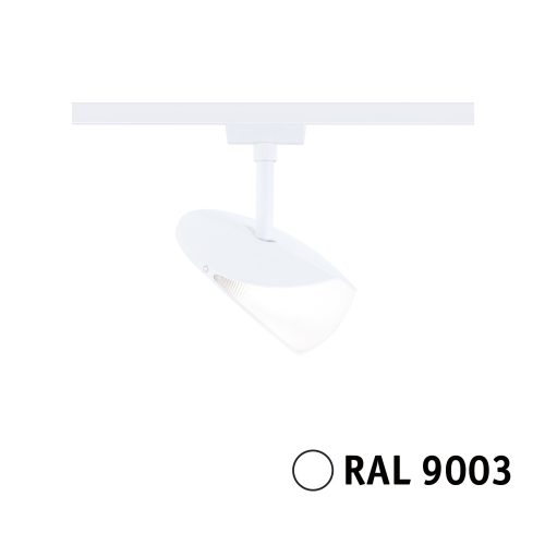 Paulmann, Paulmann Alejandro Hochvolt-Schienensystem-Leuchte URail LED fest eingebaut 10 W LED Signal-Weiß