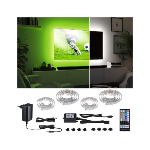 Paulmann, Paulmann 78875 LED-Streifen-Basisset mit Stecker 230 V 3.6 m RGBW 1 Set