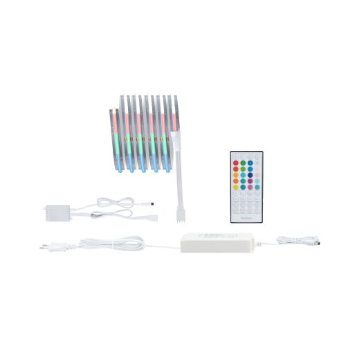 Paulmann, 71200 MaxLED Paulmann Home LED-Stripe (Starter-Kit) 17 W RGBW Weiß, Klar