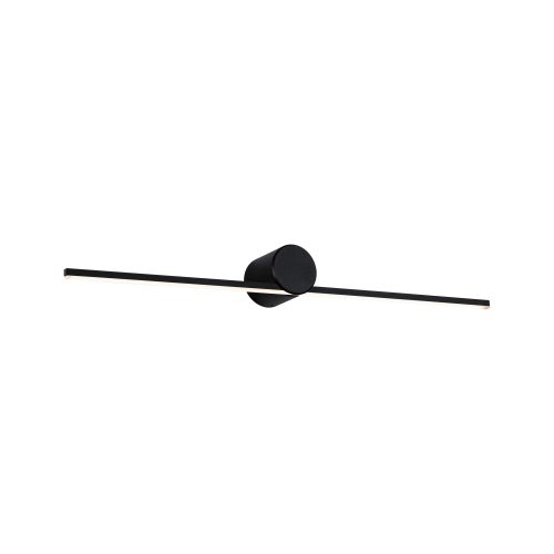 Paulmann, Paulmann Sava 75411 LED-Spiegelleuchte 5 W Warmweiß Schwarz (matt)