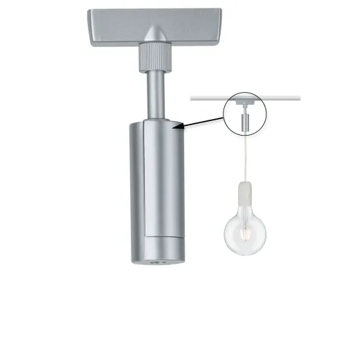 Paulmann, Paulmann 95551 Hochvolt-Schienensystem-Komponente Chrom (matt)