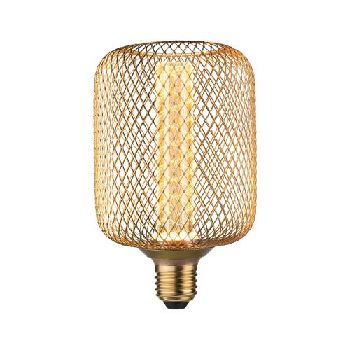 Paulmann, Paulmann 29085 LED E27 Zylinder Spiral 4.2 W Gold (Ø x H) 100 mm x 162 mm 1 St.