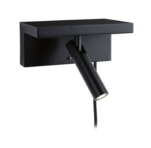Paulmann, Paulmann Jerik 71107 LED-Wandleuchte 2.4 W LED Schwarz (matt)
