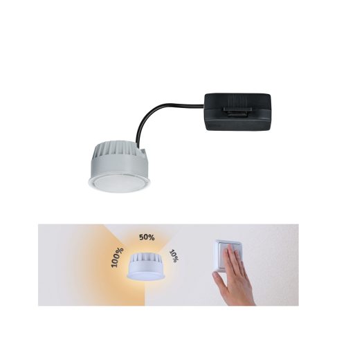 Paulmann, Paulmann LED Coin Nova LED-Bad-Einbauleuchte EEK: F (A - G) LED Satin