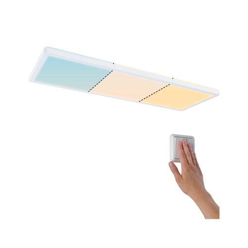 Paulmann, Paulmann 79927 P Atria Shine 22W Wswitch 580x200mm Ws LED-Deckenleuchte 22 W Weiß
