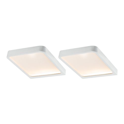 Paulmann, Paulmann 93583 Vane LED-Aufbauleuchte EEK: LED (A++ - E) 2er Set 6.7 W Warm-Weiß Weiß