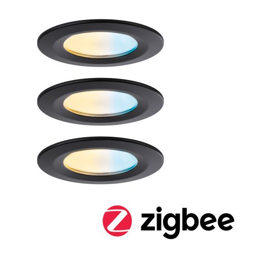 Paulmann, Paulmann 92446 LED-Deckenleuchte, LED-Einbauleuchte LED LED 6 W Schwarz (matt)