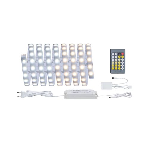 Paulmann, Paulmann MaxLED Tunable White 70624 LED-Streifen-Basisset mit Stecker 24 V 3 m Warmweiß, Neutralweiß, Tageslichtweiß 1