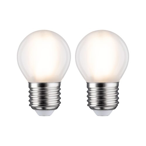 Paulmann, Paulmann 28639 LED EEK F (A - G) E27 5 W Warmweiß (Ø x H) 45 mm x 78 mm 2 St.