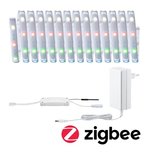 Paulmann, Paulmann 78867 LED-Streifen-Basisset mit Stecker 230 V 5 m RGBW 1 Set