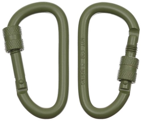 MFH - Military & Adventure, MFH - Military & Adventure 27535B Karabiner D6x60O 6 mm x 60 mm x 6 mm x 60 mm 2 St.