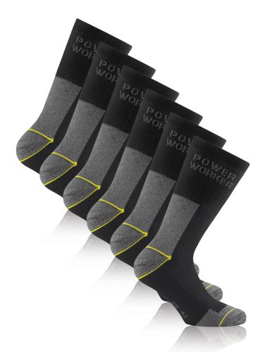 Rohner Socks, Rohner Socks, Unsere Neuheiten, Rohner Socken Herren Power Worker Wilmax 3er schwarz Gr.43/46, Produkte & Wohnen