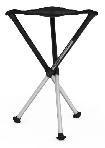Walkstool, Walkstool Comfort XXL Klapphocker Schwarz, Silber ComfortXXL Belastbarkeit (Gewicht) (max.) 250 kg
