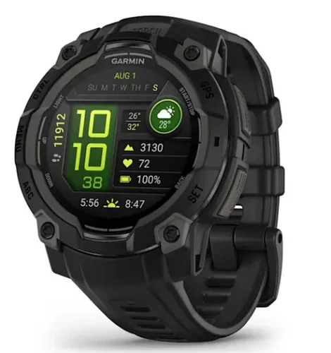 Garmin, Garmin Instinct 3 AMOLED – 45 mm Schwarz Smart Watch